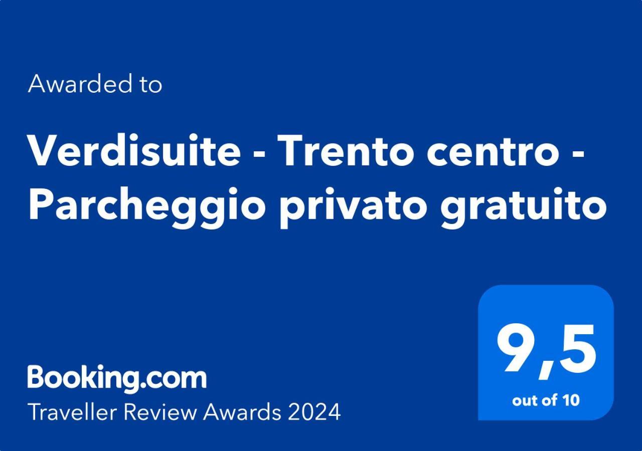 Verdisuite - Trento Centro - Parcheggio Privato Gratuito Buitenkant foto