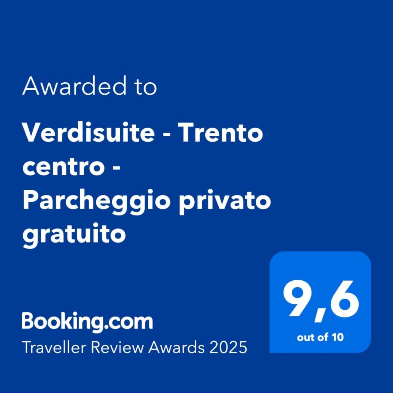 Verdisuite - Trento Centro - Parcheggio Privato Gratuito Buitenkant foto